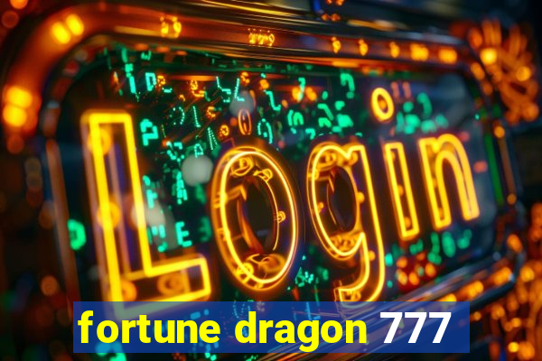 fortune dragon 777